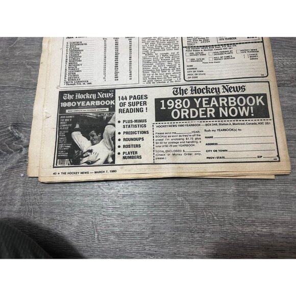 The Hockey News USA Wins Goals Paperback March 7, 1980 - Picture 5 of 6